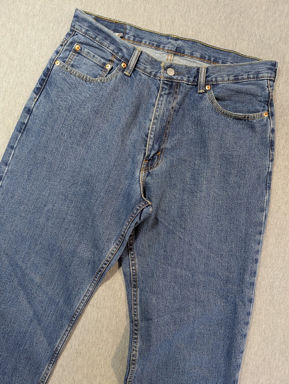 Levi's 550 Relaxed Fit Jeans Men's 36 X 30 Stonewash Blue 100% Cotton